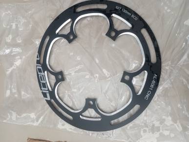 LITEPRO Alloy chain guard + 53T Chainring BCD130