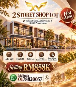 Shop lot For Sale in Pekan Nanas,JHR