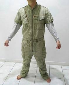 Avirex U.S. Army Air Force Zipped Up Short Sleeve