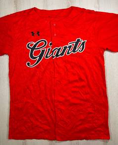 Under Armour Giants Red Tee #BT1 Used