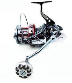 Giant BEAST Long Cast Snake Skin Reel