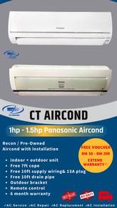 1.5hp Panasonic Aircond AN-2873
