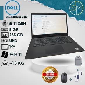 (USED) Dell Latitude 3410 Laptop i5 11th Gen 8+256