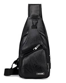 [12.12] Black Bag Crossbody Backpack Beg Hitam