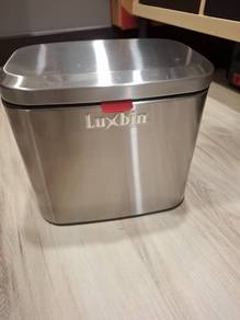 Kitchen dustbin and soap dispenser