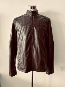 Leather Autumm jacket size L (New)