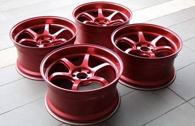 20 inch ADVAN Racing R6 Forged Nissan R35 GTR GT-R