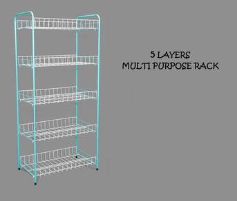5 Layers Multi Purpose Rack/Rak 5 Tingkat/Organize