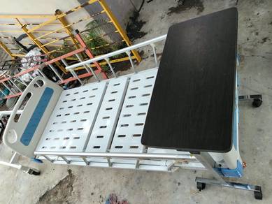 Katil Hospital 2 Function + Meja - Sg Buloh