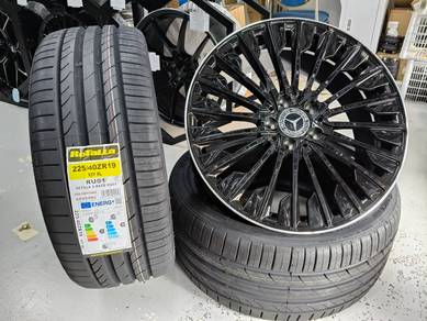 Mercedes W206 W205 W204 19" Rim + Tayar Baru R126
