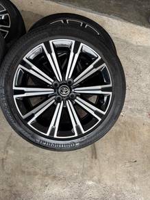 Rim original vios 17 inch high spec tayar conti
