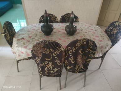 Meja makan dine in table 