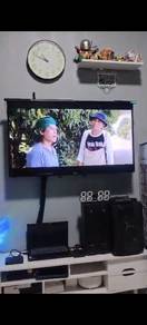 Phillips 43inch tv biasa