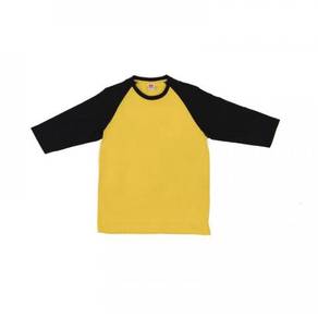 Raglan T-shirt 3/4 Sleeve OrenSport CT 5604 Yellow