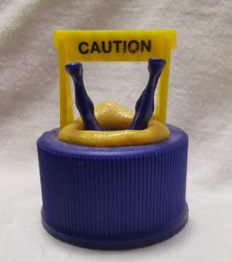 HELP! PEPSI MAN bottle cap collection mini Figure