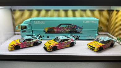 LBWK KUMA transporter truck and cars diecast🔥