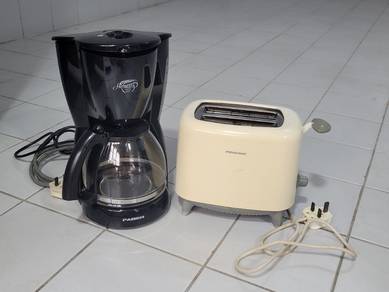 Coffee maker & toaster