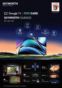 All NEW Skyworth 43-inch Google TV