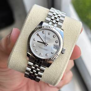 Rolex Datejust 178274 Silver Diamond