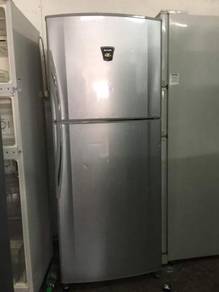 Fridge Sharp 2 Doors Refrigerator Peti Sejuk Ice