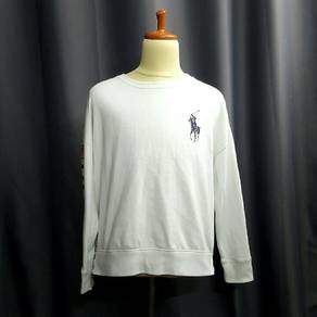 Polo Ralph Lauren Big Logo White Sweater