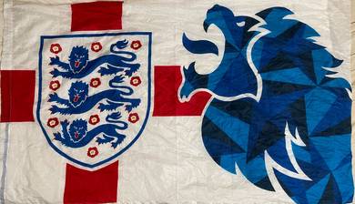 England FA Flag #CV4 Used