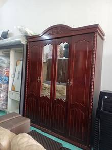 Almari 4 Pintu Lama (Cermin)