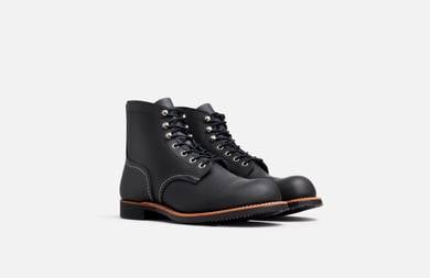 Boot Red Wing Men 6" Iron Ranger Black Harnes 8084