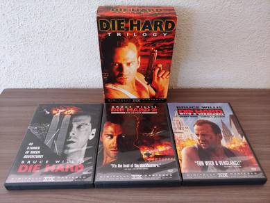 Die Hard Trilogy DVD (DVD 3-Disc Set) Original