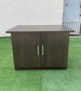 YE48B Almari Rendah 3 Feet Low Cabinet Brown
