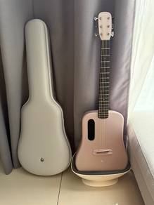 pink lava me 3 36” carbon fiber Smart Guitar w/bag
