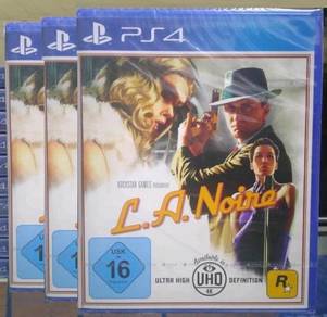 NEW USED PS4 PS5 Game LA Noire Rockstar Games
