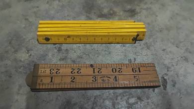 antique foldable rulers