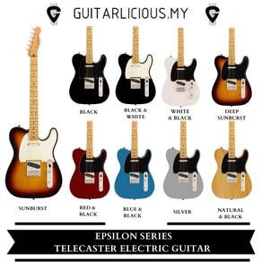EPSILON Series Telecaster Electric Guitar Package