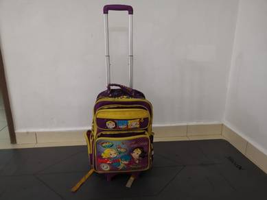 6 wheels trolley school bag(can climb stairs)
