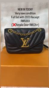 Authentic LV New Wave Black PM Bag Louis Vuitton