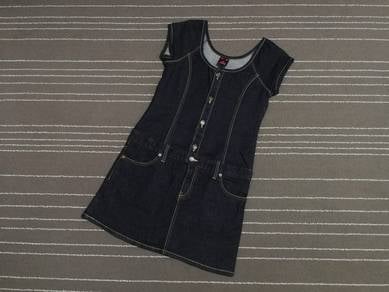x girl denim dress japan w34