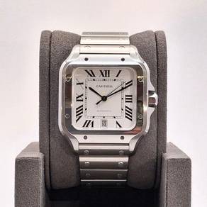 Like New Dec 2025 Cartier Santos De Cartier Large