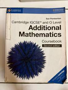 Cambridge IGCSE & O Level Additional Mathematics