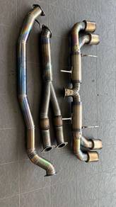 R35 Used Titanium Exhaust Y Pipe and Catback Full