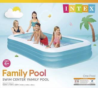 INTEX Kolam renang keluarga kembung jenama