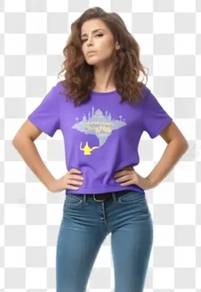 Baju T-shirt lengan pendek Arabian Nights 2017