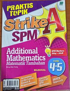 Praktis Topik Strike A: SPM Additional Mathematics