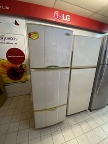 National 430L 3 door Refrigerator 5m5n4 - terpakai