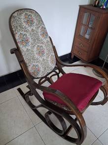 Solid wooden rocking chair