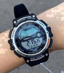 Watch - Casio Fishing Gear WS1200H-1 - ORIGINAL