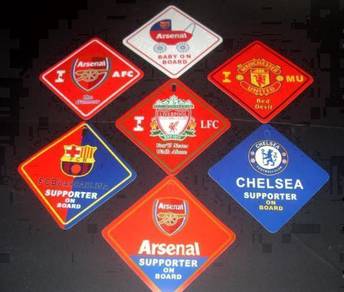 Football Club Stickers (New)