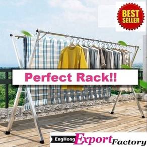 X Type Foldable Retractable Cloth Hanger