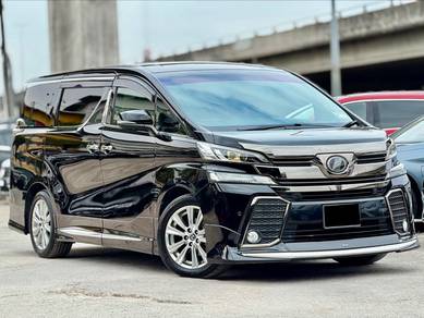 Toyota Vellfire ZG in Puchong, KUL