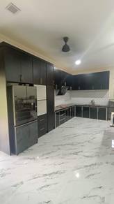 Kitchen cabinet tv cabinet quartzstone top island